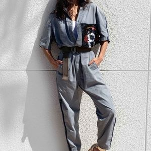 RFR Unisex 8Wonderful Grey/Blue US Navy Jumpsuit